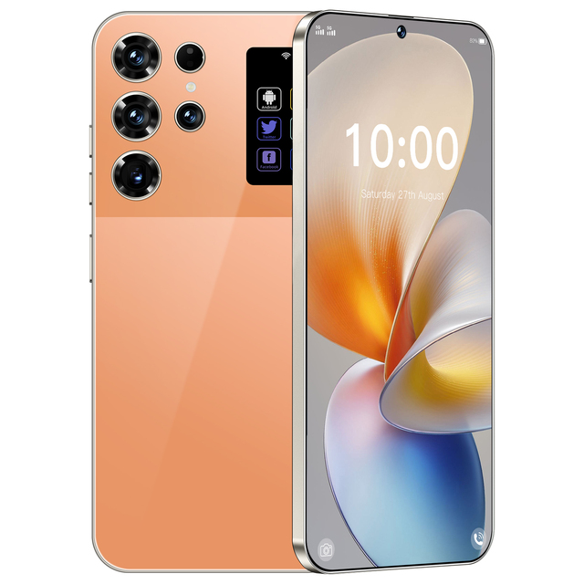 Wholesale Price S25 Ultra Plus Smartphone 7.3inch LED Full Screen 90Hz Deca Core 16GB+1TB 5G Mobile Phone Long Battery Android