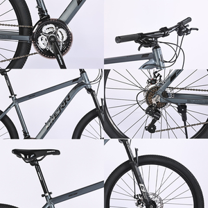 Bicicleta de Montaña al por Mayor de 26 Pulgadas con Cuadro de Aluminio, 21 Velocidades, Neumático con Cámara, Bicicleta MTB <span class=keywords><strong>Aro</strong></span> 26 para Hombres Adultos - Product Image 4
