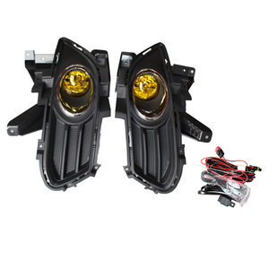 Biseles para Faros Antiniebla Delanteros Ford Mondeo Fusion 2013-2016 con Luces DRL, Instalación sin Perforación, Material de PC - Product Image 1