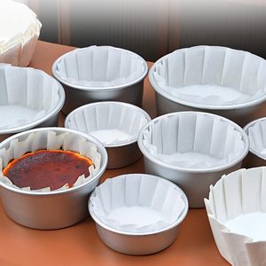 Tùy Chỉnh Không Dính Basques Bánh Pho Mát Giấy Nướng Bánh Không Khí Nồi Chiên Lò Vi Sóng Lò Nồi Chiên Không Khí Lót Dùng Một Lần Giấy Da Giấy Bánh - Product Image 5