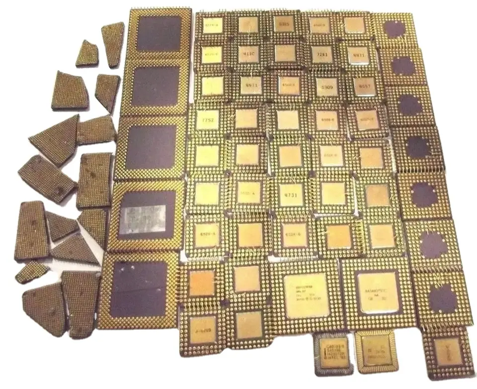 Déchets de processeur en céramique Pentium Gold de haute qualité/déchets de processeur CPU disponibles pour l'exportation