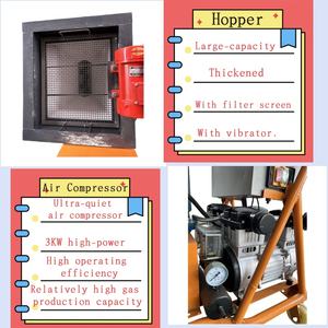 Máquina de Pulverización de <span class=keywords><strong>Mortero</strong></span> de Cemento, Máquinas de Pulverización de Concreto de Alta Eficiencia de <span class=keywords><strong>220v</strong></span> y 380V para la Construcción de Paredes de Proyectos - Product Image 6