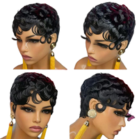 Perruques pour femmes en dentelle, style afro bouclé crépu africain, style brésilien, volumineuses et douces, base en soie, fibre haute température, en stock