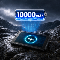Tablette industrielle robuste CENAVA 10 pouces, PC robuste, batterie 10000 mAh, WiFi, BlE 4G LTE, positionnement Beidou, NFC