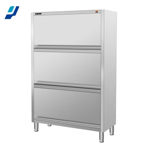 Customized Four-Door Stainless Steel 304 Commercial Kitchen Storage Cabinet with Cleaning Equipment Food <b>Cupboard</b> Drawer - Product Image 2