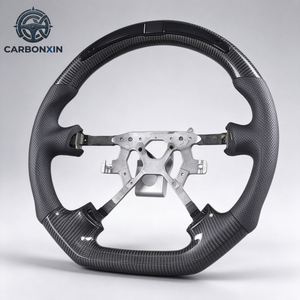 Volante de Fibra de Carbono Forjado para Nissan Patrol Y61 Y60 Gu S4 Y62 - Product Image 1
