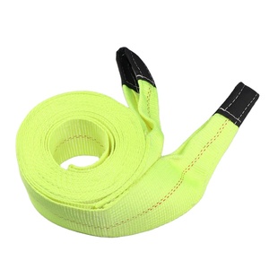 Eslinga de cinturón plano con grillete de cuerda de arrastre de coche de carreras pesado personalizada eslinga de elevación de cinturón todoterreno de poliéster - Product Image 1