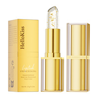 Rouge à Lèvres Magique Hydratant Végétalien à Changement de Couleur Effet Feuille d'Or, Imperméable, 3 Couleurs, Tendances TikTok - Grande Vente