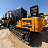 Excavator Crawler Sany SY 135C Bekas 13 Ton dengan Bucket 0.6m³ Kondisi Prima Kualitas Tinggi Harga Terjangkau