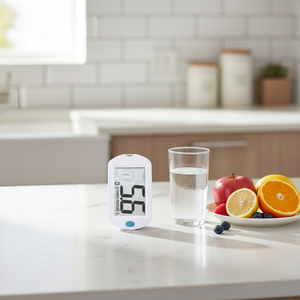 Suministro Directo de Fábrica, Analizador de Glucosa en Sangre Digital Electrónico <span class=keywords><strong>Invasivo</strong></span> Portátil Yasee, Glucómetro con Tiras Reactivas - Product Image 1