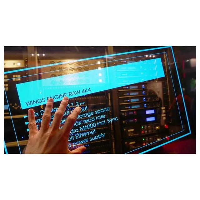 Factory OEM Indoor 55 Inch Digital Signage Touch Screen OLED Transparent Display Screen SDK Android-Based Retail Store