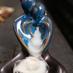 Decoración para el hogar, regalos del Día <span class=keywords><strong>de</strong></span> San Valentín, soporte para <span class=keywords><strong>quemador</strong></span> <span class=keywords><strong>de</strong></span> <span class=keywords><strong>incienso</strong></span> <span class=keywords><strong>de</strong></span> cerámica, <span class=keywords><strong>quemador</strong></span> <span class=keywords><strong>de</strong></span> <span class=keywords><strong>incienso</strong></span> <span class=keywords><strong>de</strong></span> <span class=keywords><strong>reflujo</strong></span>, cascada con luces LED - Product Image 5