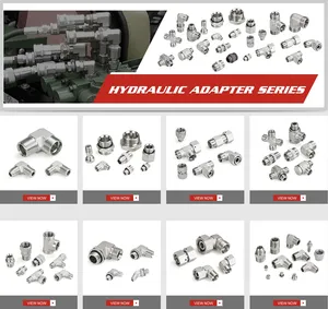 Conector de mangueira adaptador hidráulico para junta de tubo de transição de alta pressão fabricado na China