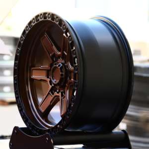 HTOR 4x4 Black Beadlock Offroad Wheels 17 18 Inch 6x139.7 6x114.3 Concave Forged Car Wheels Jantes pour Navara NP300 F150 Wagoneer - Product Image 3