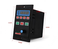 Controlador de Velocidad Digital UX52 220V para Motor de Engranajes de CA de 6W-400W, Protección IP65, Corriente Máxima de 20A, Velocidad Variable Inteligente