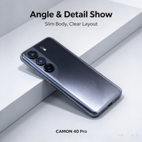 Camon 40 Pro – Téléphone Android à écran incurvé, 16 Go de RAM, 512 Go de ROM, appareil photo 108 MP – Fournisseur mondial de technologie pour surfaces incurvées