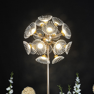 Impermeabile per esterni IP65 LED di dente di leone luce in metallo illuminazione decorativa con alimentazione a corrente alternata per decorazioni natalizie - Product Image 2