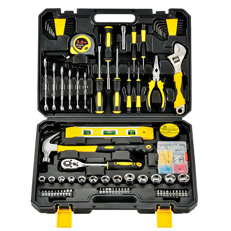 108 Pieces Multi-functional Household Tool Set Repair Kit Mechanical Repair Tool Machine Accessories