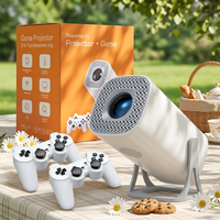 Projecteur Home Cinéma JUNUO G4 Android 14 LCD Mini Portable 150 ANSI 720P Prêt 4K Prêt 3D Haut-parleurs Intégrés WiFi6 BT5.0