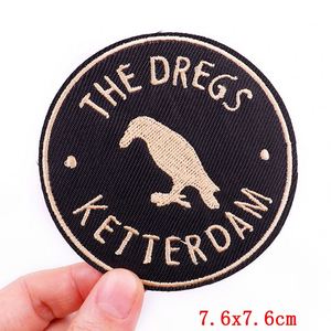 Patchs brodés thermocollants pour vêtements, personnalisables en usine, de haute qualité, DIY, avec des mots positifs, appliques - Product Image 3