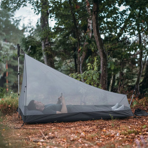 Single Person Ultra-<b>Light</b> Camping Mosquito <b>Net</b> <b>Outdoor</b> Travel Camping Hiking Anti-Mosquito Portable Breathable Single Layer Univ - Product Image 2