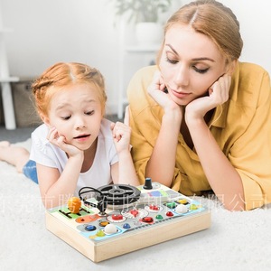 <span class=keywords><strong>Volante</strong></span> de Madera Montessori para Educación Temprana, Tablero de Actividades de Simulación para Niños (4-6 Años), <span class=keywords><strong>Juguete</strong></span> Educativo de Juego de Imitación - Product Image 5