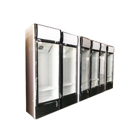 Réfrigérateur vertical pour magasin commercial, vitrine de congélation, réfrigérateur pour boissons fraîches