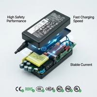 Adaptateur secteur pour ordinateur portable 19,5 V 3,34 A 65 W PD ignifuge 7,4 x 5,0 mm, alimentation pour 100-240 V