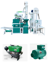 Macchina per la lavorazione del riso a motore diesel ad alta produttività, trifase 380V 50Hz, 1 anno di garanzia per <span class=keywords><strong>contadini</strong></span> e agricoltori - Product Image 3