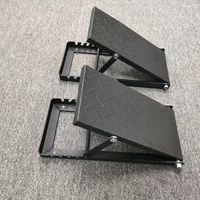 Wellshow Sport Planche d'inclinaison réglable en acier durable antidérapante pour fitness, squats, yoga et étirements des mollets