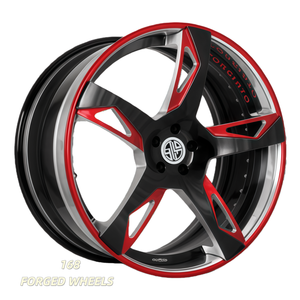 168 Özel Tasarım Dövme 2 Parçalı 16-26 İnç Araba Jantları Ölçüleri 5x100 5x108 5x114.3 5X139.7 Rays ZE40 BRZ Honda Camry Jesko Gemera için - Product Image 4