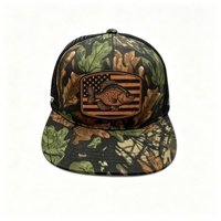 Casquette de baseball Wecondo personnalisée pour homme, style camionneur, camouflage délavé, anti-UV, en coton, pour la pêche et les activités de plein air