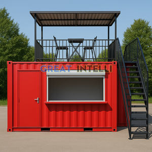 10ft Conteneur Café Bar Restauration Rapide Mini Pop-up Shop Café Boutiques Conteneur Mobile Café Bar Maisons - Product Image 2