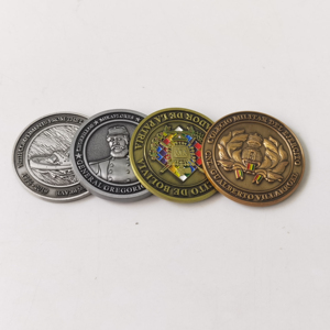 Elegantes Medallas Personalizadas por Sublimación con Acabado en Plata Antigua para Recuerdos y Regalos Institucionales - Product Image 1