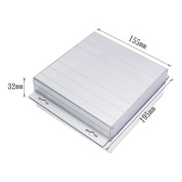 Boîtier en aluminium sur mesure, fabrication métallique de précision, boîtier extrudé, blindage de PCB, dispositif d'aviation à bride pour signalisation, boîtier en aluminium personnalisé