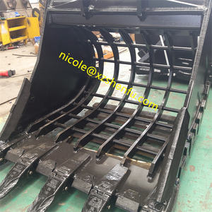 Excavadora Cubo de cribado giratorio 33t Cubo de esqueleto giratorio Cubo de pantalla hidráulica - Product Image 3