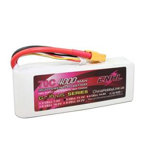 cnhl 4000mah 11.1v 3s 70c lipo电池，带xt90插头 - Product Image 1