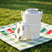 Support isotherme portable pour canettes de 12 oz/16 oz – Idéal pour le camping, la plage et les fêtes en extérieur
