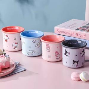 Taza de cerámica Sanrio con asa, diseño de dibujos animados, para niños, regalo de cumpleaños. - Product Image 5