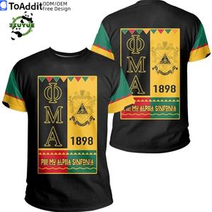 Camiseta Personalizada de Fabricante para Hombre, Color Rojo con Bloques de Color, Letra Griega, Camiseta de Béisbol PMAS, Camiseta de Fraternidad - Product Image 2