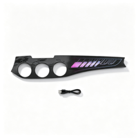 Kit d'éclairage ambiant en cristal 64 couleurs Glefon pour Mercedes-Benz CLA /GLA /W176/ W117 /W118 /W156 /W246, lampe d'ambiance intérieure