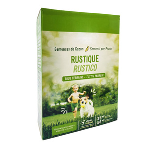 Semillas de Césped Rustique Rustico 875g, Cobertura de 35m, Germinación Rápida, Para Todo Tipo de Terreno - Product Image 1