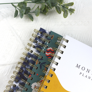 Cuaderno personalizado en espiral, Agenda con estampado personalizado, cuadrícula de puntos, diario escolar - Product Image 6