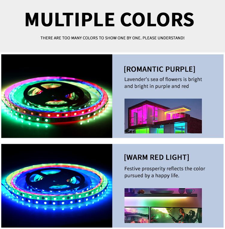 Digital Ucs1903 Addressable Ws2811 Light 12v Individual Pixel Strip Dream Color Led Strip