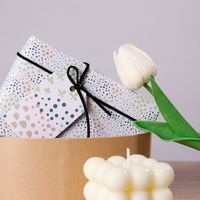 Papier d'emballage de luxe personnalisé de haute qualité, en gros, 80g, motif petit crocodile, 43*300cm, pour cadeaux et anniversaires