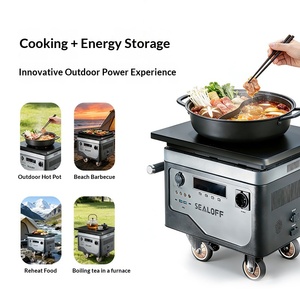 แบตเตอรี่สำรองพลังงานแสงอาทิตย์แบบพกพา LiFePO4 220V 2000W สำหรับใช้งานกลางแจ้ง  ระบบกักเก็บพลังงานแสงอาทิตย์กำลังสูง - Product Image 2