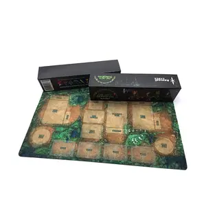 Quanbao-alfombrillas de juego de tamaño personalizado, tamaño grande, 6x4 pulgadas, no tóxicas, para juego de videojuegos TCG