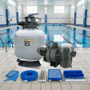 <span class=keywords><strong>Kit</strong></span> de nettoyage professionnel <span class=keywords><strong>pour</strong></span> filtre à <span class=keywords><strong>sable</strong></span> et pompe DSL <span class=keywords><strong>pour</strong></span> l'entretien des piscines scolaires - Product Image 1
