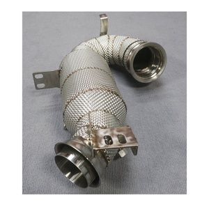 Easy to Install 304 Catted Downpipe Exhaust for Benz GT50 GT53 E53 2019+ 3.0T,Maximum Performance for High-Speed Driving - Product Image 5