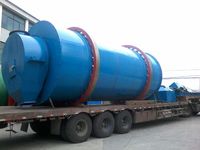 Séchoir à tambour rotatif à trois triples pour sable de cendres volantes industrielles professionnelles